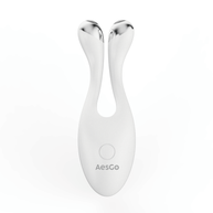 White beauty device with 'AesGo' branding on a white background