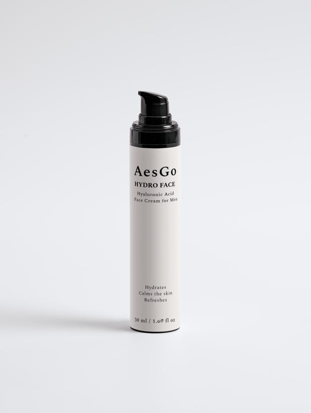 AesGo Hydro Face Hyaluronic Acid Face Cream for men